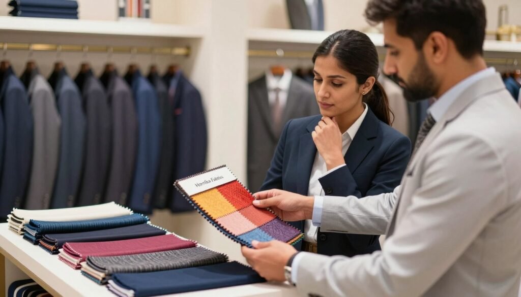 How to choose an unstitched suit