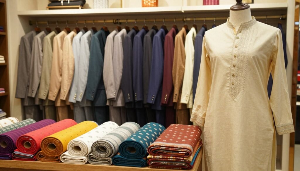 Unstitched suits vs readymade suits