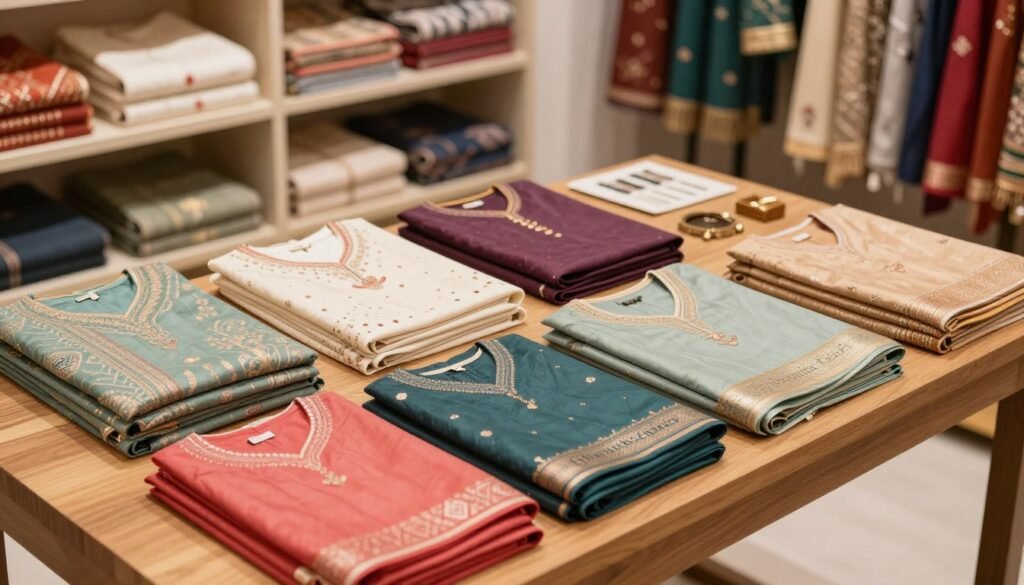 affordable unstitched suits