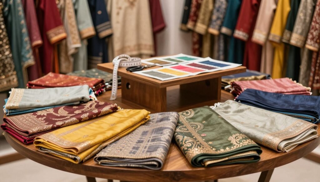 buy unstitched suits online